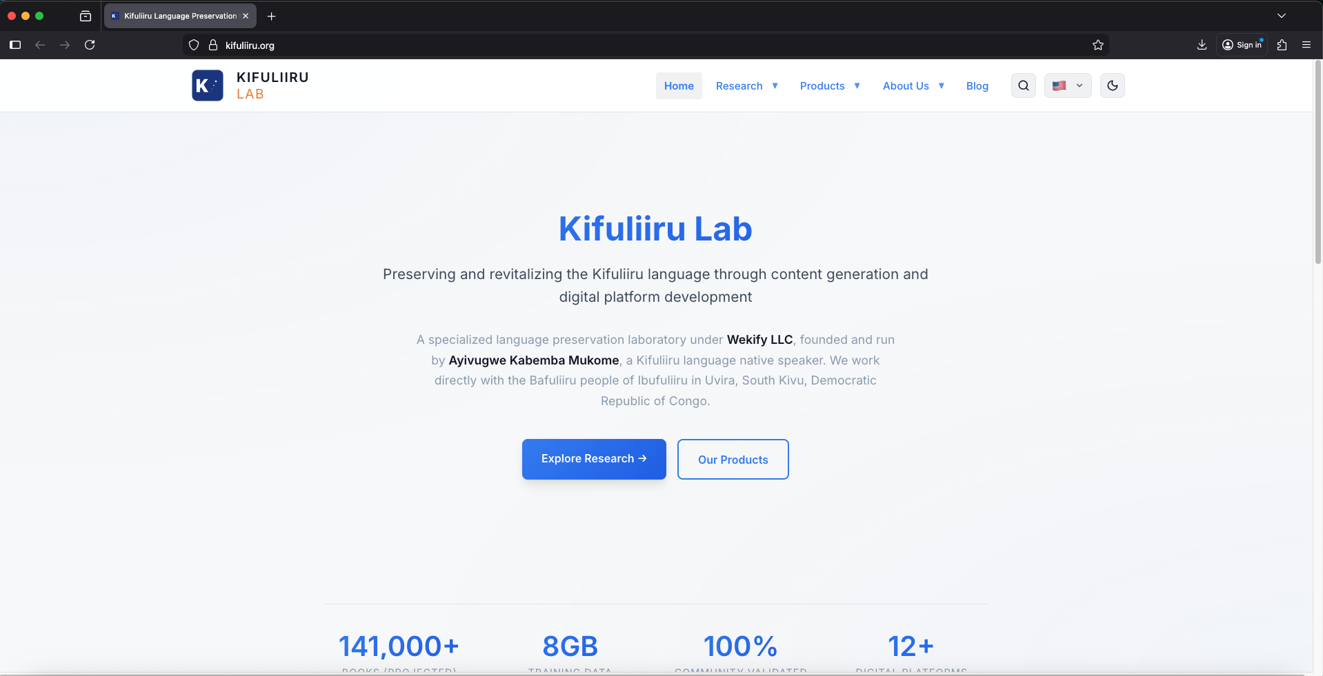 Kifuliiru Lab